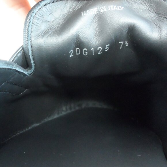 NIB$950 Prada Saint Tropez Suede Metal Triangle Logo Loafer Mules 7.5, US 8.5 - Picture 14 of 16